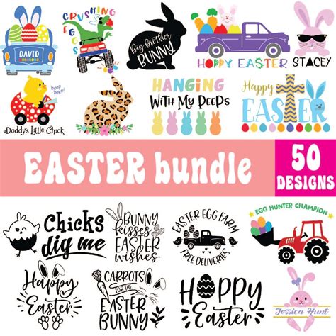 Download Free 50 Easter Quotes Bundle For Crafts