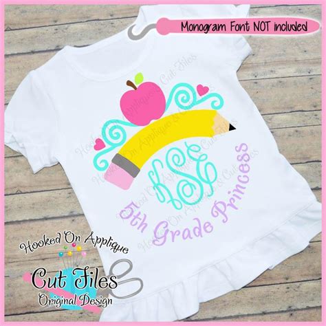 Download Free 5th Grade Princess Cut File DXF Files