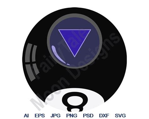 Download Free 8 Ball Fortune - SVG File, DXF File Cut Files