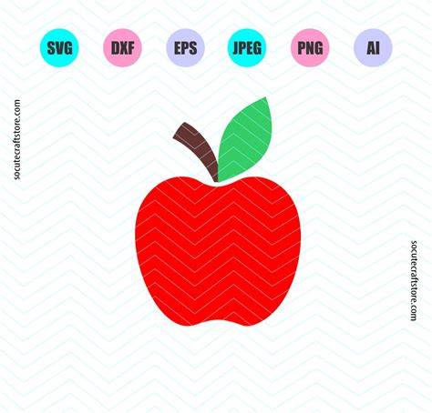 Download Free A For Apple - SVG File, DXF File For Crafts