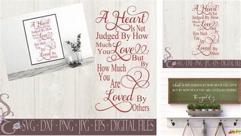 Download Free A Heart Is Not Judged Commercial Use DXF Files