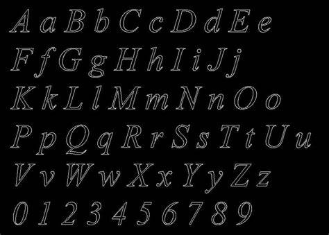 Download Free ABC Alphabet Digital Papers DXF Files