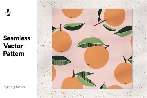 Download Free Abstract oranges seamless pattern Files Free PSD Mockups