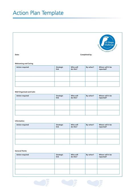 Free Action Plan Templates