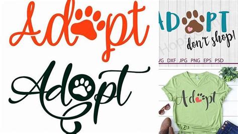 Download Free Adopt SVG, Adopt DXF, Cuttable File Cut Images