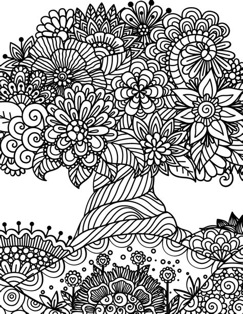 Free Adult Coloring Sheets Download