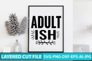 Download Free Adult-ish SVG Cut File Creativefabrica Free PSD Mockups