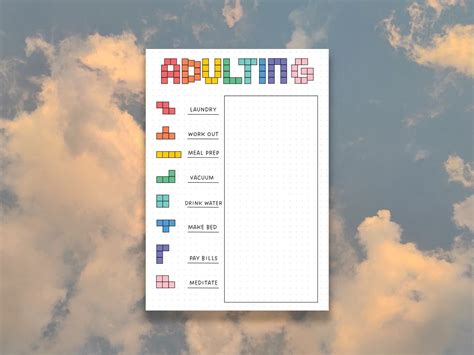 Download Free Adulting Printable