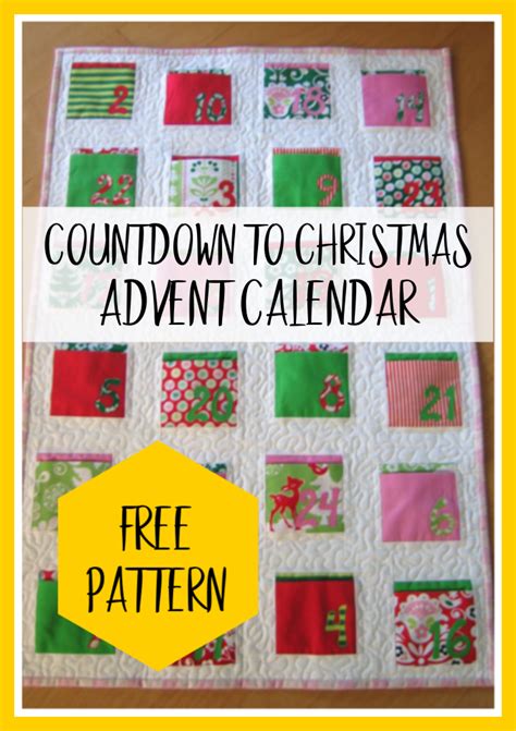 Free Advent Calendar Patterns Pdf