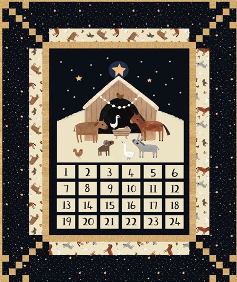 Free Advent Calendar Quilt Patterns