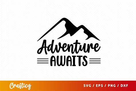 Download Free Adventure Awaits SVG Cut File Crafts