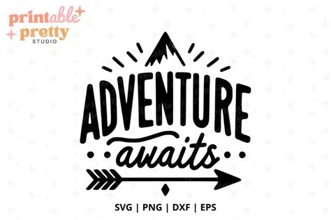 Download Free Adventure Awaits SVG Cut File DXF Files