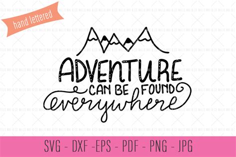 Download Free Adventure Can Be Found Everywhere - SVG Cut File Files Free PSD Mockups