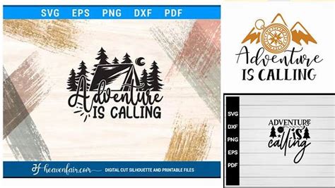 Download Free Adventure Is Calling For You SVG Files DXF Files
