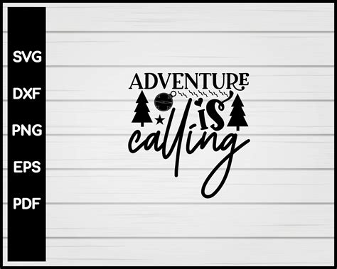 Download Free Adventure is Calling SVG Bundle PNG Printable Clipart Files DXF Files