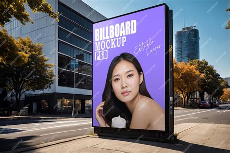 Download Free Advertising Board Mockup PSD Generator Images