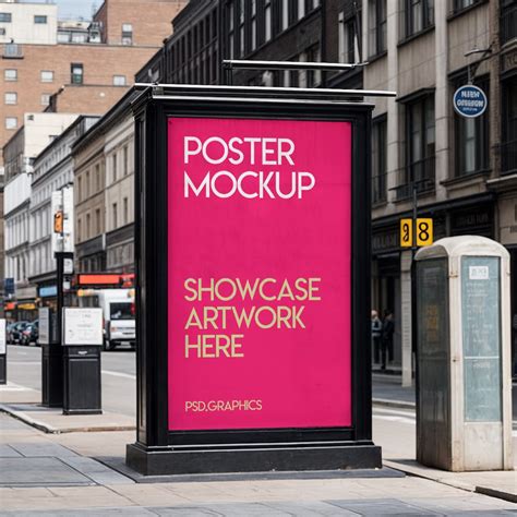 Download Free Advertising Board Mockup PSD Yellowimages