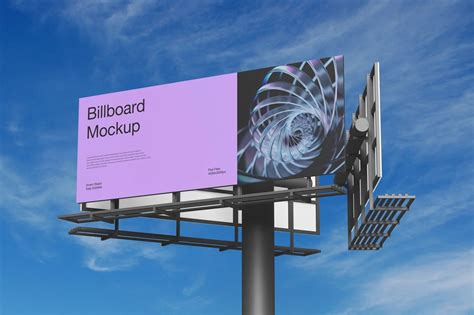 Download Free Advertising Board Mockup PSD Placeit