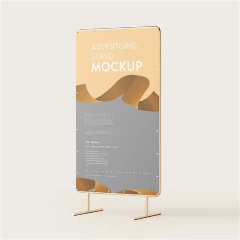 Download Free Advertising Stand Mockup PSD TIFF Files PSD Files