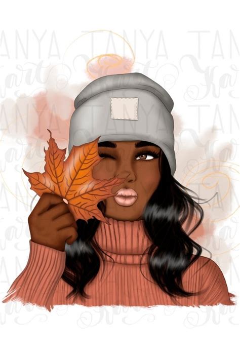 Download Free African American Fall Sublimation Cut Images
