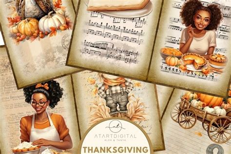 Download Free African American Fall Sublimation Printable