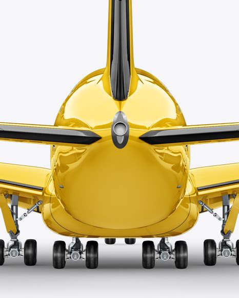 Download Free Aircraft Mockup - Back View PSD TIFF Files Free PSD Mockups