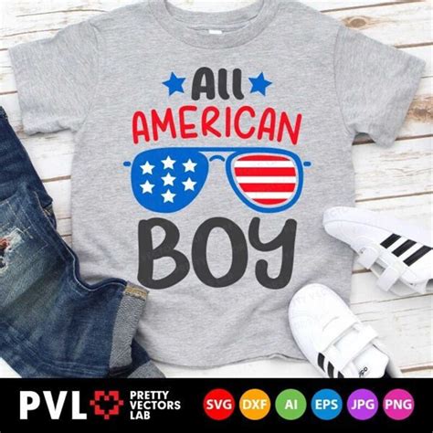 Download Free All American Boy SVG Files DXF Files