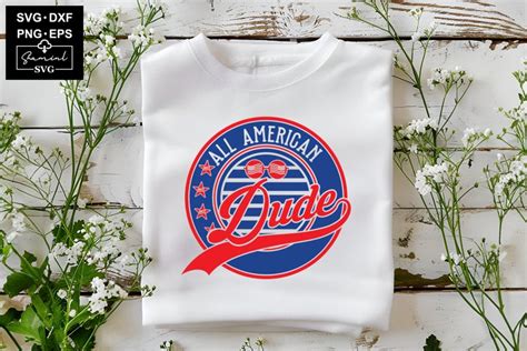Download Free All American Dude SVG Cut File Files