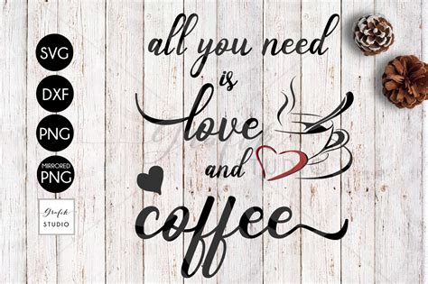 Download Free All you need is Love... and Coffee Files DXF Files
