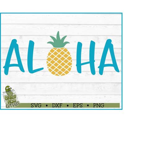 Download Free Aloha Summer SVG, Beach SVG, DXF File, Cuttable File Crafts