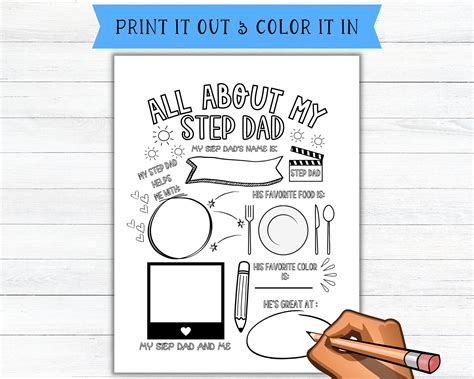 Download Free Amazing Step-Dad Father's Day Gift Printable