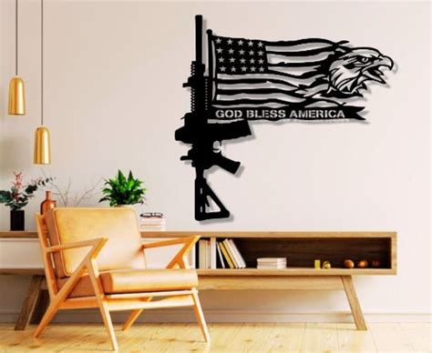 Download Free America Stand Up For God DXF Files