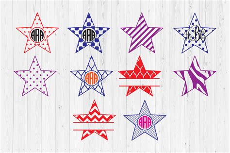 Download Free America Star SVG Cut Files