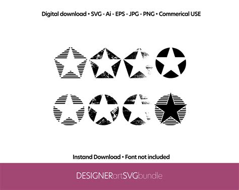 Download Free America Star SVG Files