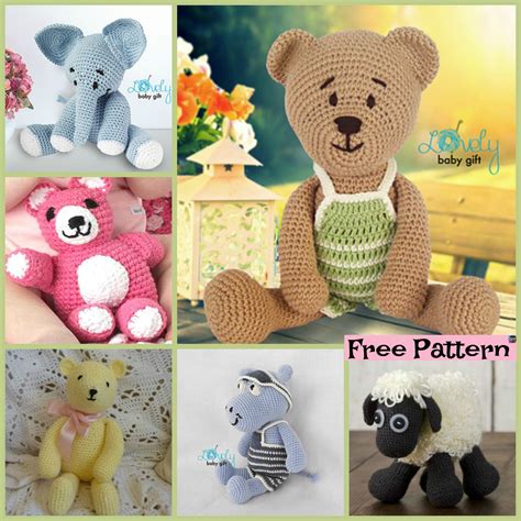 Free Amigurumi Animal Crochet Patterns