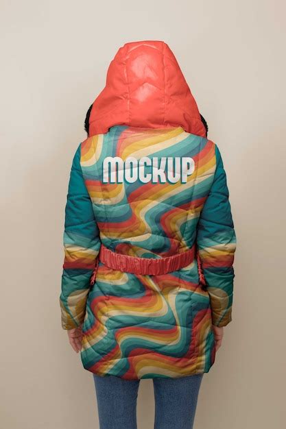 Download Free Anorak Mockup - Front View PSD Mockup Templates PSD Files