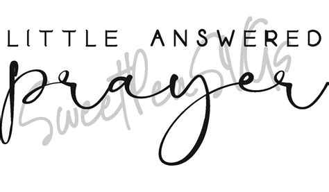 Download Free Answered prayer svg Files