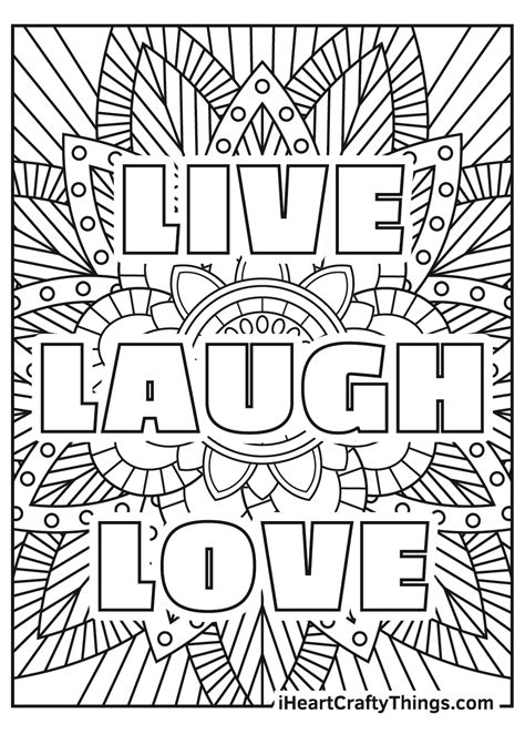 Download Free Anti-Stress Quote for Coloring Printable
