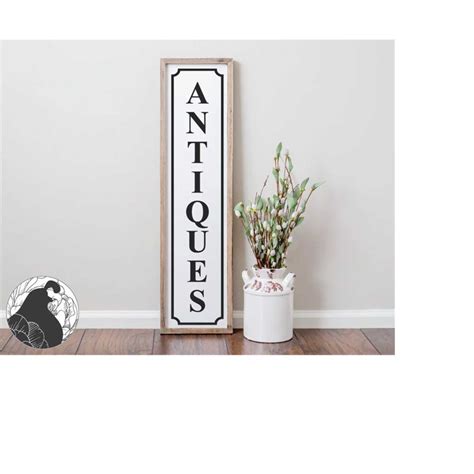 Download Free Antiques Sign SVG Cut Images