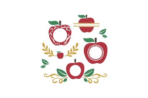 Download Free Apple Monogram Frames For Crafts