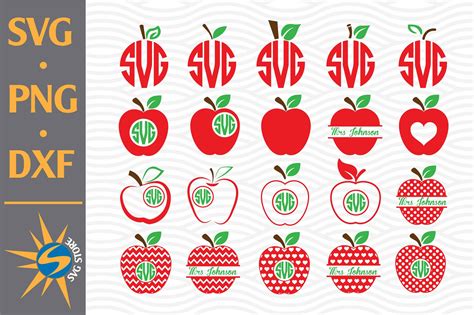 Download Free Apple Monogram SVG, PNG, DXF Digital Files Include Commercial Use DXF Files