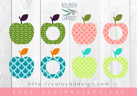 Download Free Apple Monogram SVG, PNG, DXF Digital Files Include Cut Images