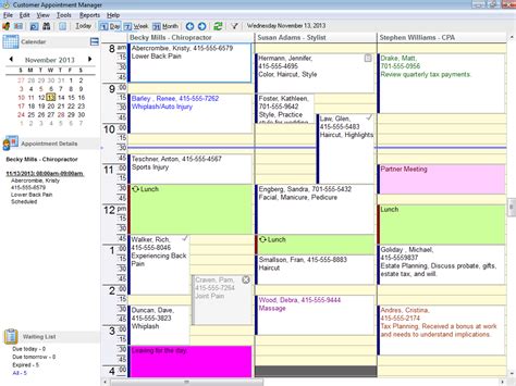 Free Appointment Calendar Program