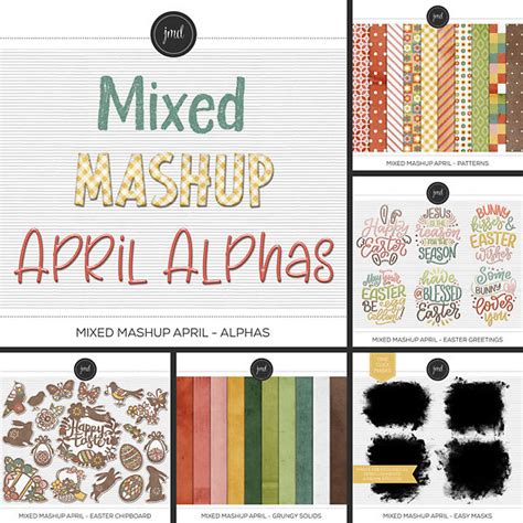 Download Free April Collection Bundle For Crafts