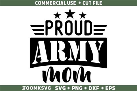 Download Free Army Mom SVG Design Commercial Use Free PSD Mockups