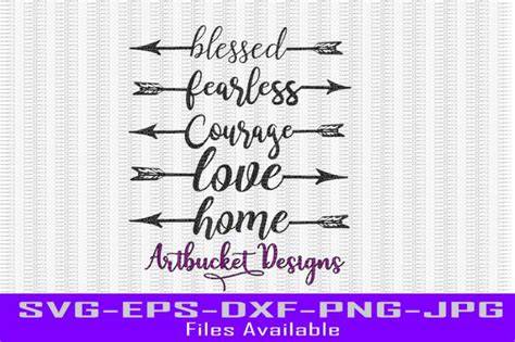 Download Free Arrow Word Cutfiles Set of 5 Files DXF Files