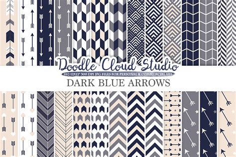 Download Free Arrows Digital Paper Commercial Use for Cricut