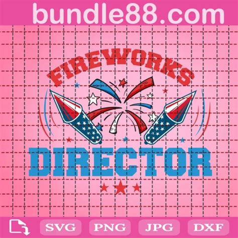 Download Free Assistant Firework Director 4th of July DXF Files