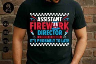 Download Free Assistant Firework Director 4th of July For Crafts