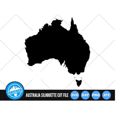 Download Free Australia SVG Files | Australian Map Cut Files | Australia Vector
File Cameo